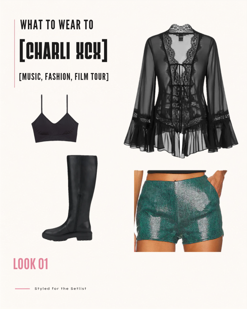 What to wear to a Charli XCX concert - Music, Fashion, Film tour outfit inspiration
