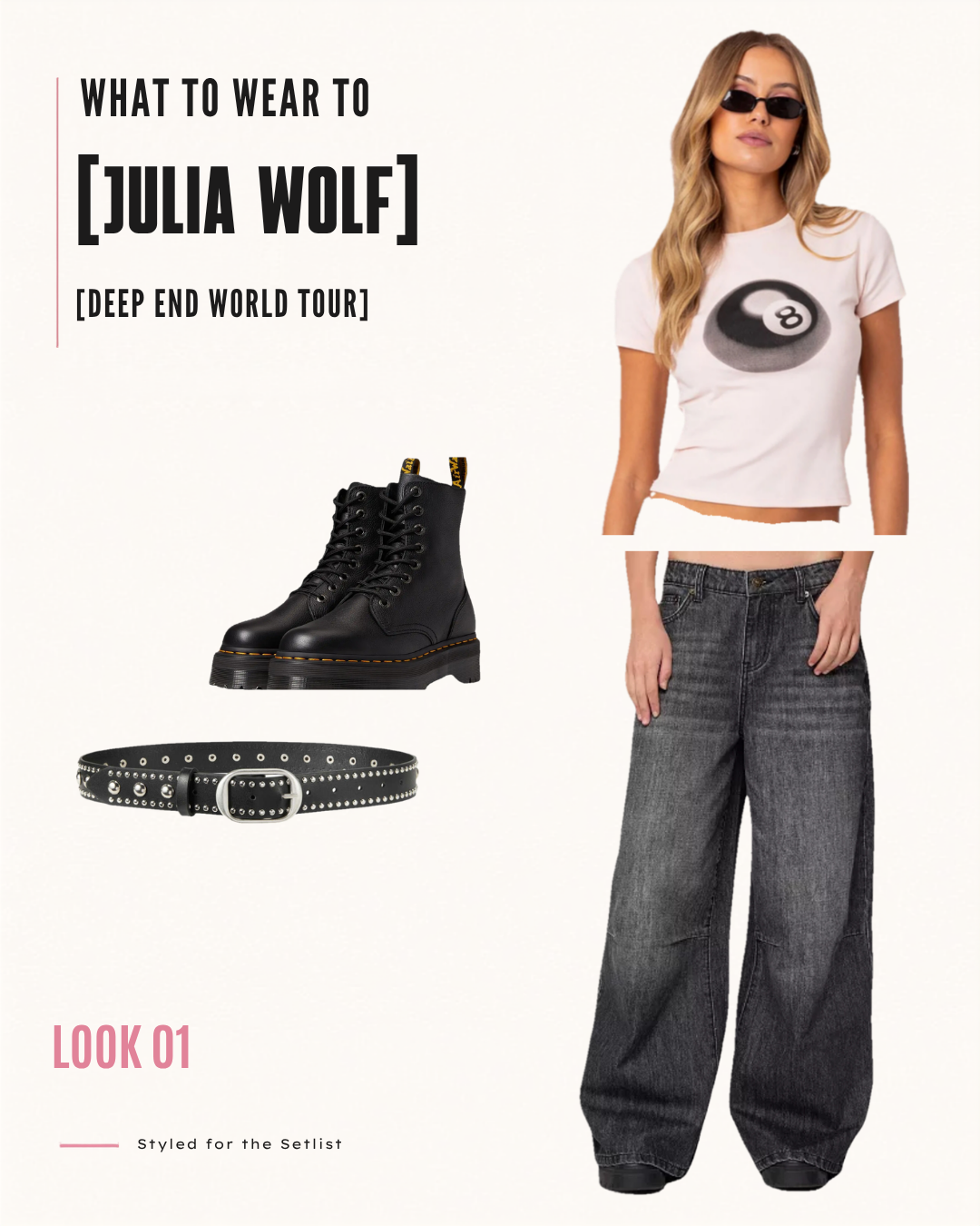 What to Wear to Julia Wolf: Deep End World Tour